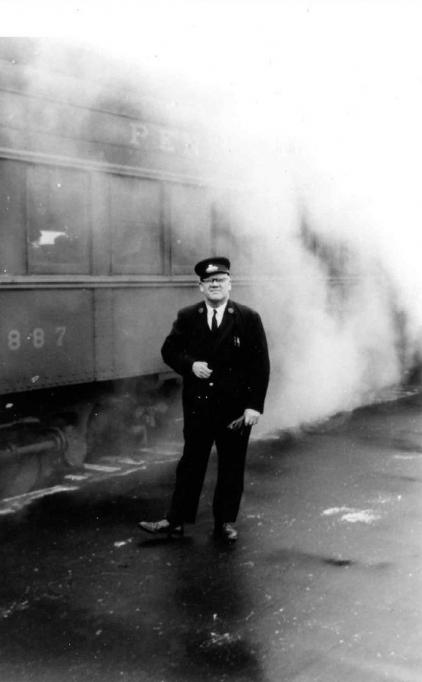 Atlantic City - 1968 P-RSL READING SEASHORE RAILROAD TRAINMAN H M LAMB ATLANTIC CITY