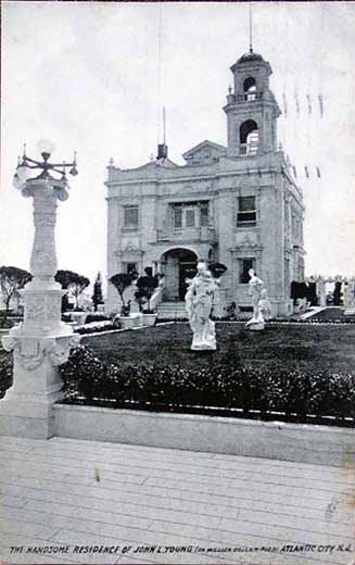 Atlantic City - Captain Youngs Residence at Youngs Pier - 1910