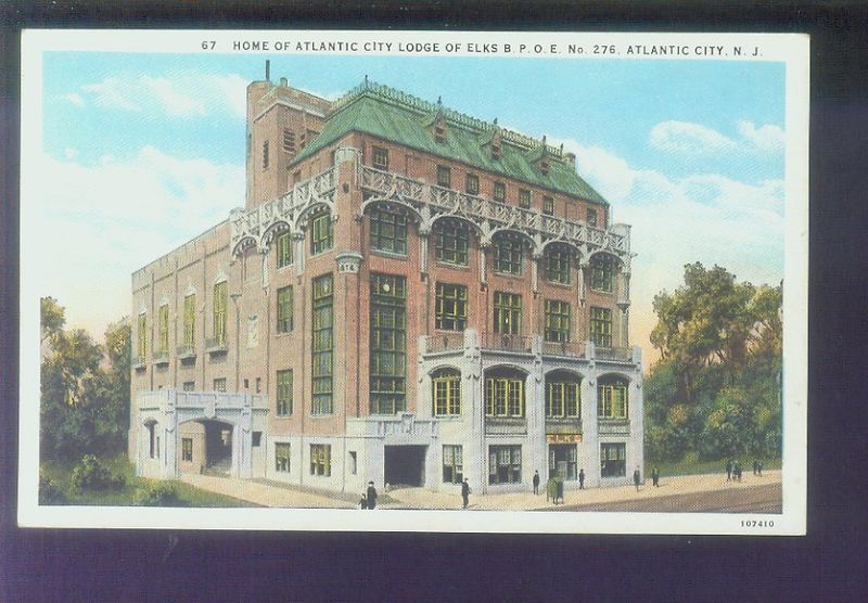 Atlantic City - Elks Lodge - 1920s