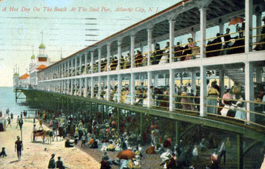 Atlantic City - Hanging out at Steel Pier