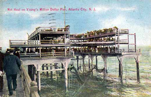 Atlantic City - Net Haul at Youngs Pier