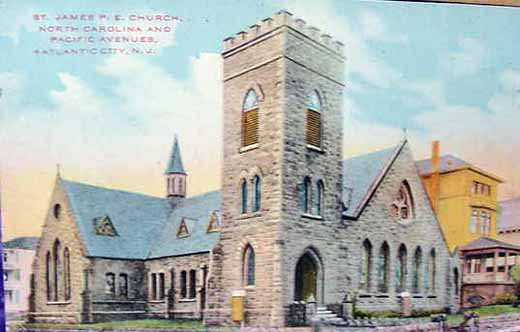 Atlantic City - Saint James Church - At North Carolina and Pacific  Avenues