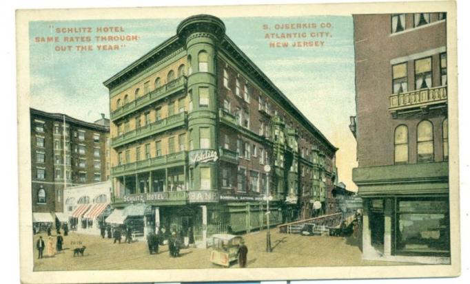 Atlantic City - Schlitz Hotel - undated