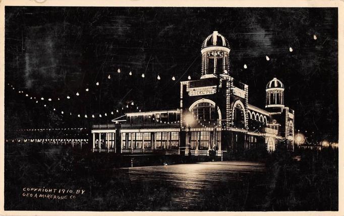 Atlantic City - Steel Pier at night - 1