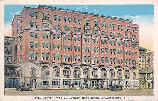 Atlantic City - View of Hotel Morton