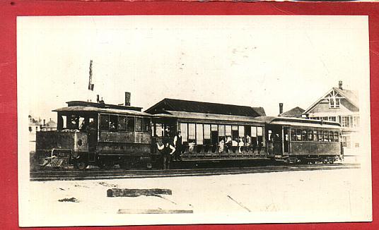 Atlantic City - West Jersey Drawbridge Station on the West Jersey and shore RR - 1895