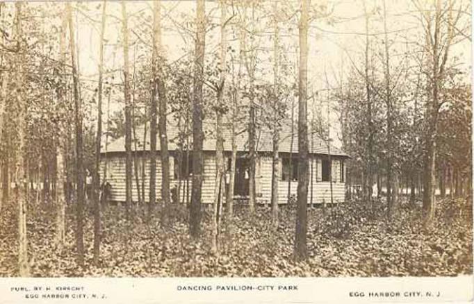 Egg Harbor City - Dance Pavilion at city park - 1911