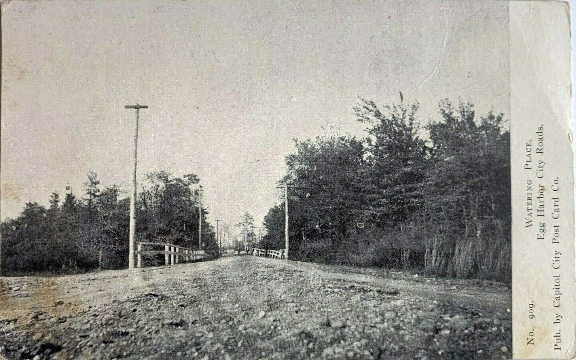 Egg Harbor City - Egg Harbor City Roads - Watering Place - c 1910