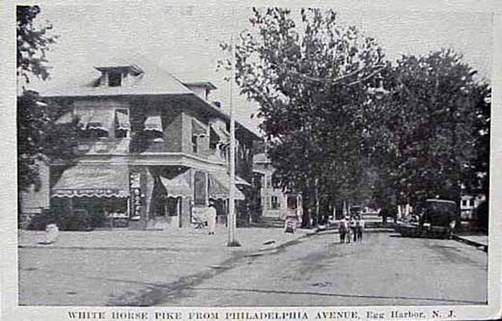 Egg Harbor City - White Horse Pike - 1918