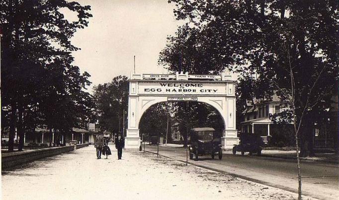 egg harbor city - the egg harbor city arch