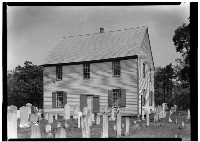 Head of the River - Head of the River Methodist Episcopal Church - Nathaniel Ewan - About 1936 - HABS