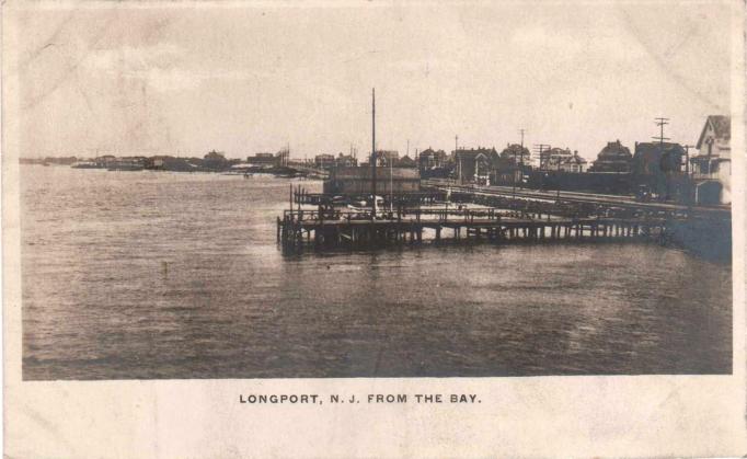 Longport - View from the bay - c 1910