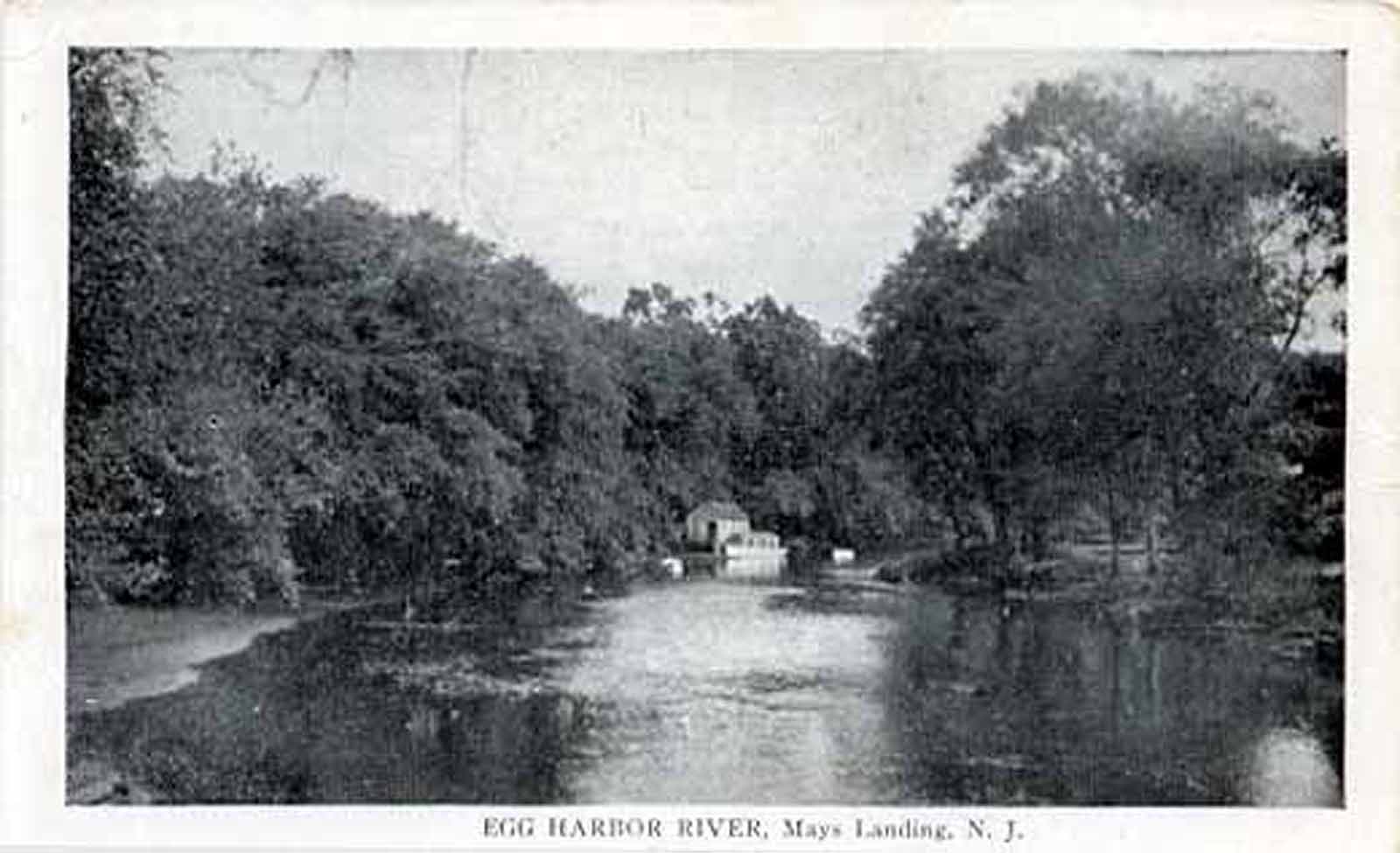 Mays Landing - Egg Harbor River view - 1912