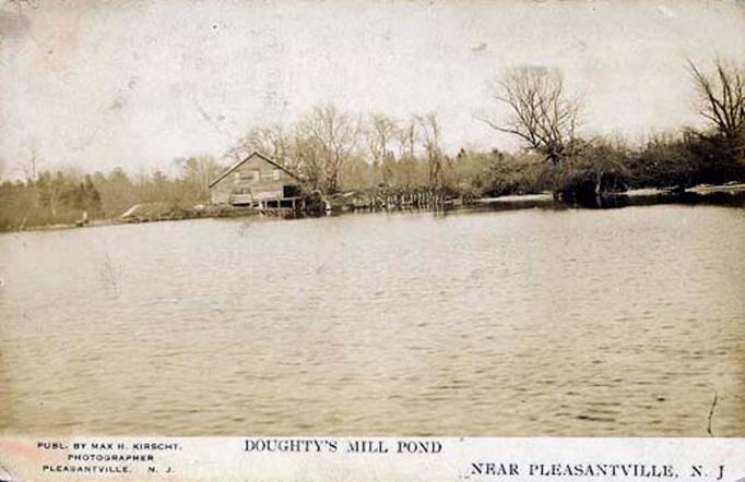 Pleasantville - Doughtys Millpond - Max Kirscht - c 1910