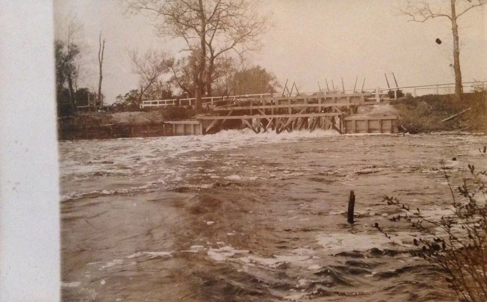 Batsto - Batsto Dam - 1911