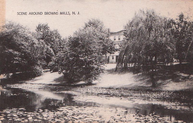 Browns Mills - A house near the water