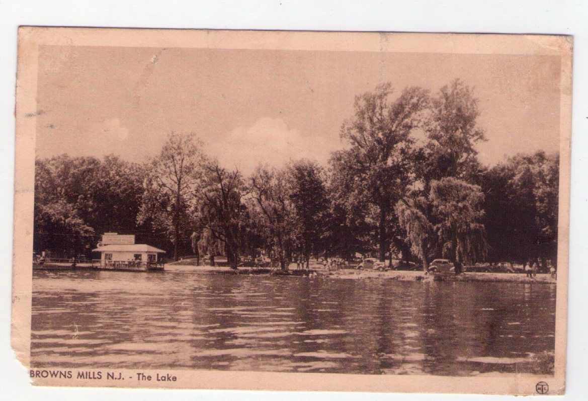 Browns Mills - Ice Cream Stand near Sycamore Hall - c 1940