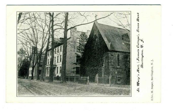 Burlington - Green Bank - St Marys Hall Female College - c 1910