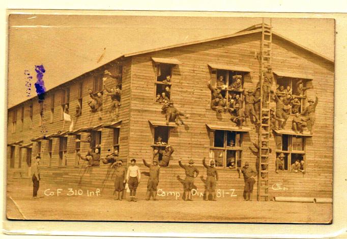 Camp Dix - 310th Infantry - 1917-19 copy