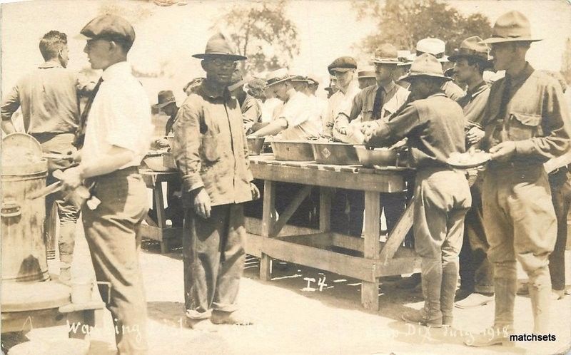 Camp Dix - Soldiers and what - 1918