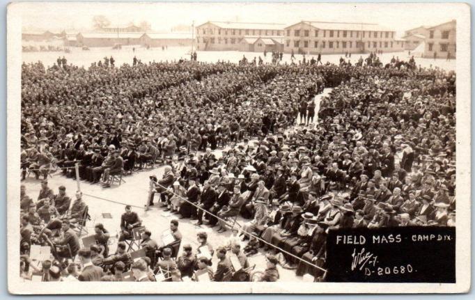 Camp Dix - Troops in training - c 1917-1918