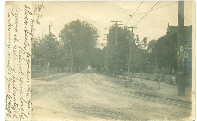 Delanco - Street scene - 1908