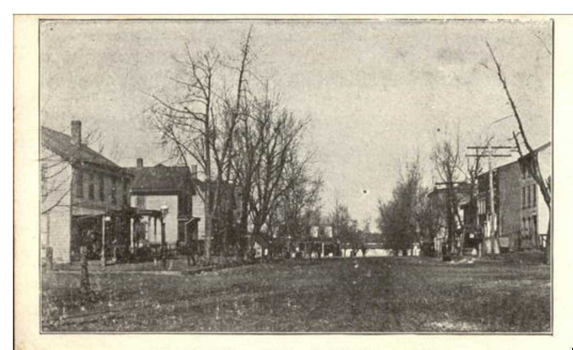 Florence - Broad Street looking North from 2nd - c 1910