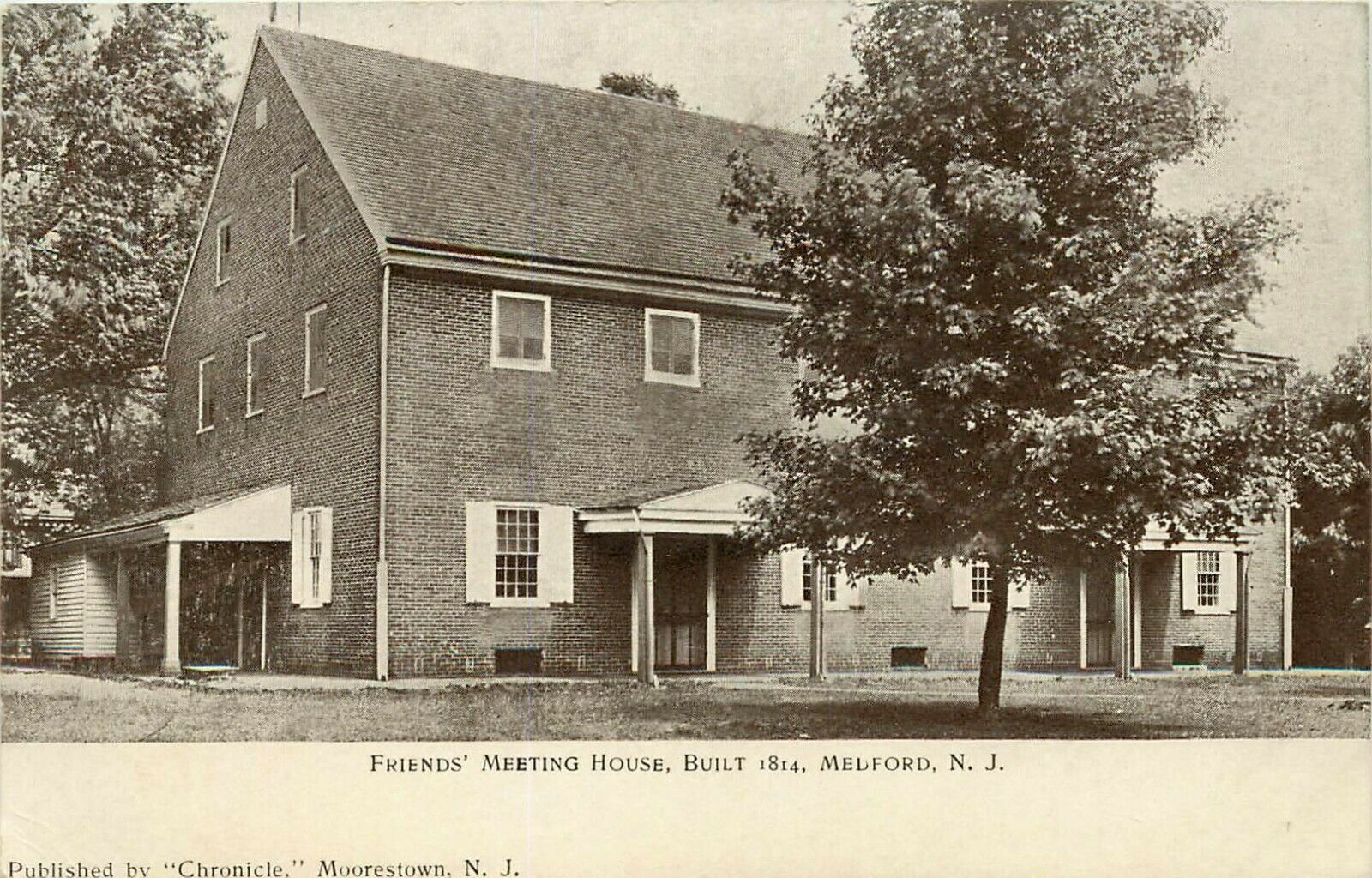 Medford - Friends Meeting House - Built 1814