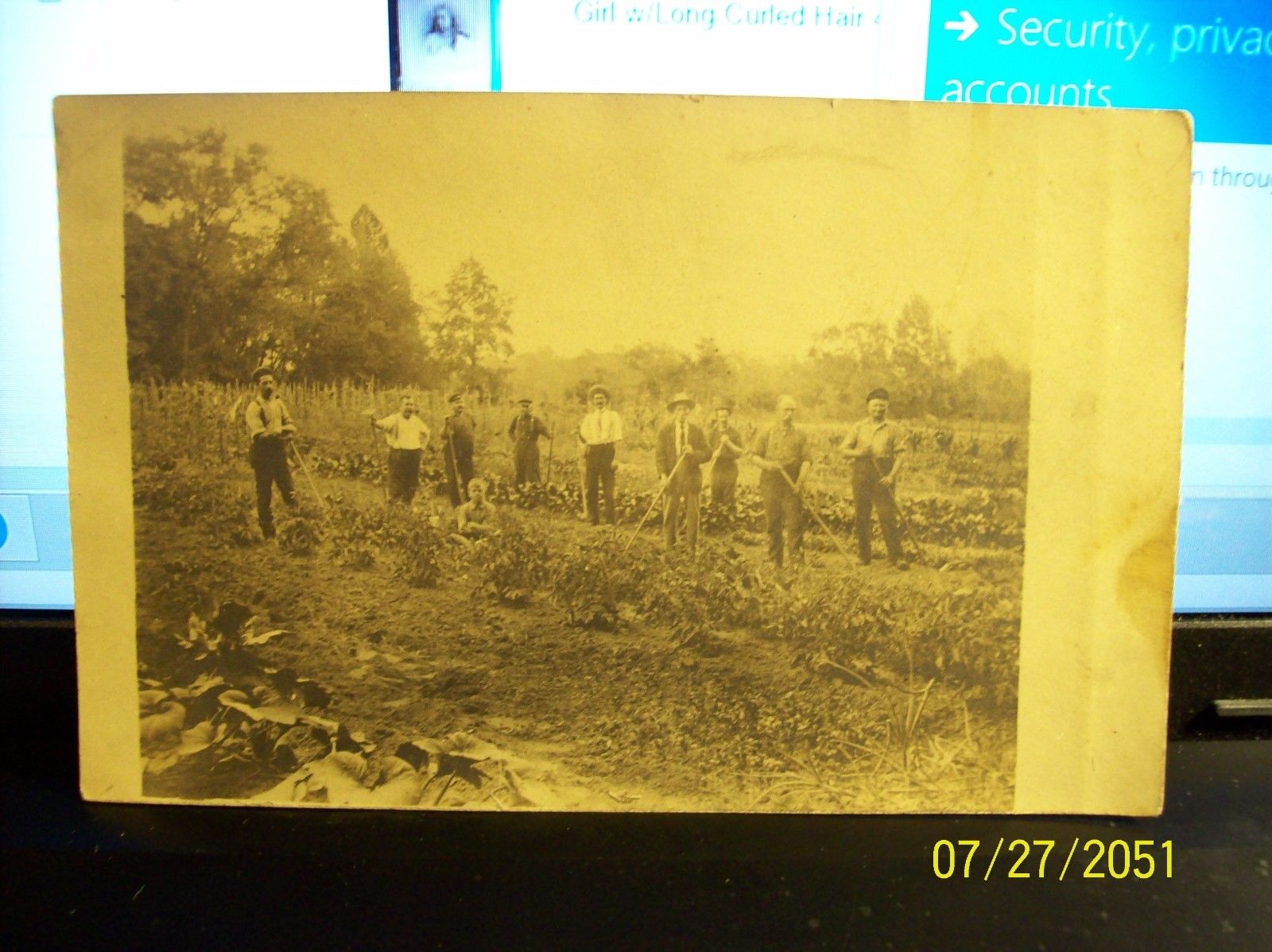 Mount Holly vicinity - Farm scene - c 1910