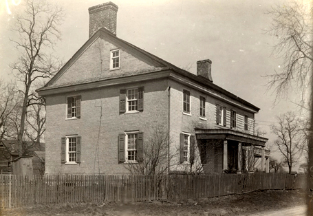 Bullock Homestead, Monmouth Road at intersection of Jacobstown Road, near Jacobstown, North Hanover Twp., late-18th century