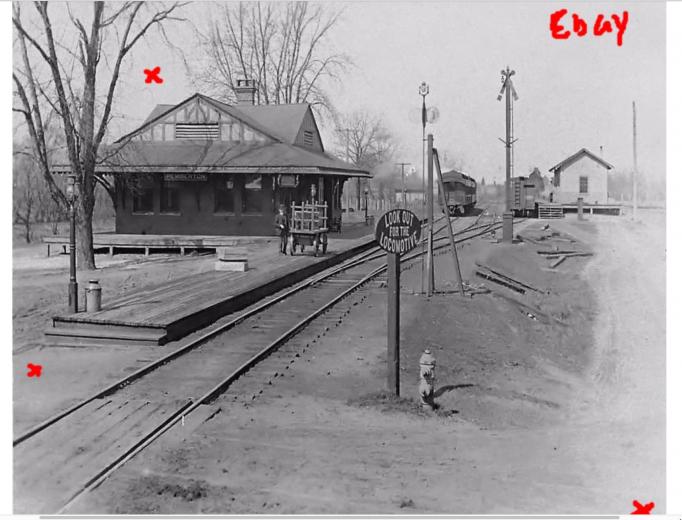 Pemberton - North Pemberton Station - c 1910 or so