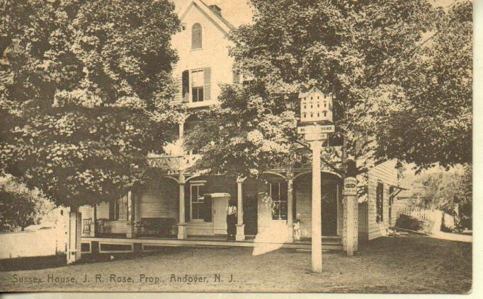 Andover - The Sussex House Hotel - 1908