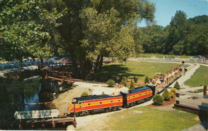 Hamburg - Garden Railroad ride at the Gingerbread Castle