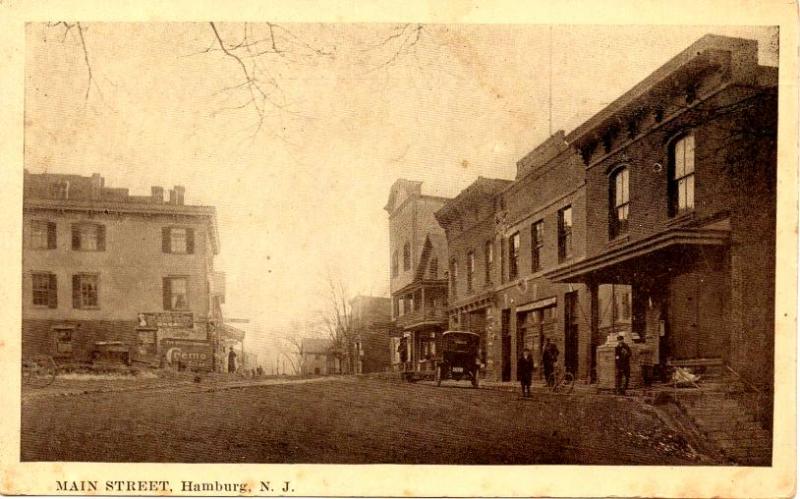 Hamburg - Main Street view - 1900s