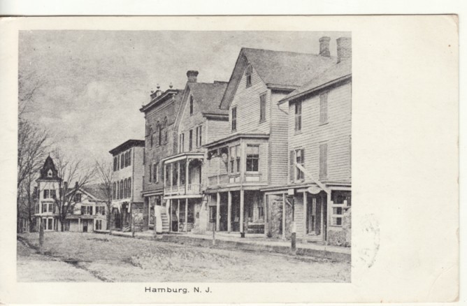 Hamburg - Street view - c 1910