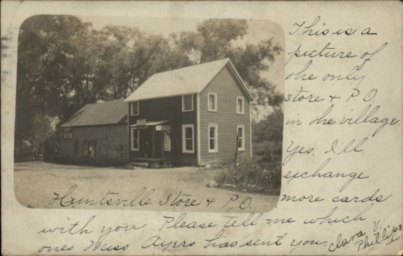 Huntsville - Store and Post Office - c 1910