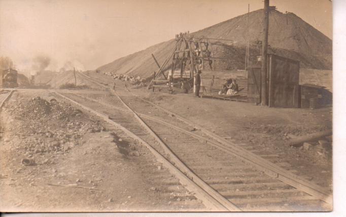 Huntsville vicinity - DL and W Lackawanna Cutoff - Working on the Fill - c 1910