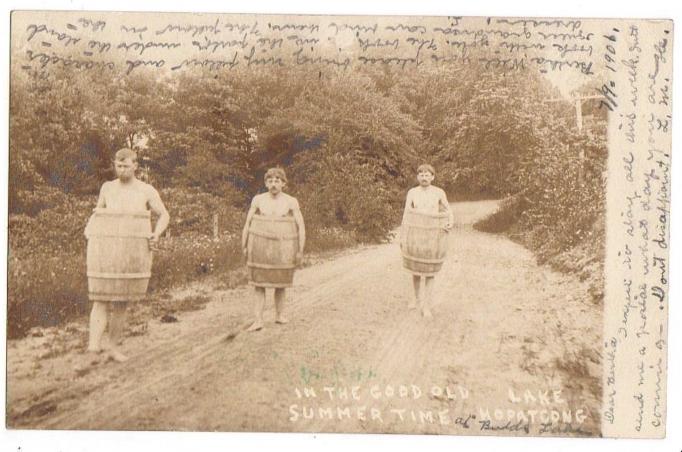 Lake Hopatcong - Apparently a sort of barrel racing 0 1908