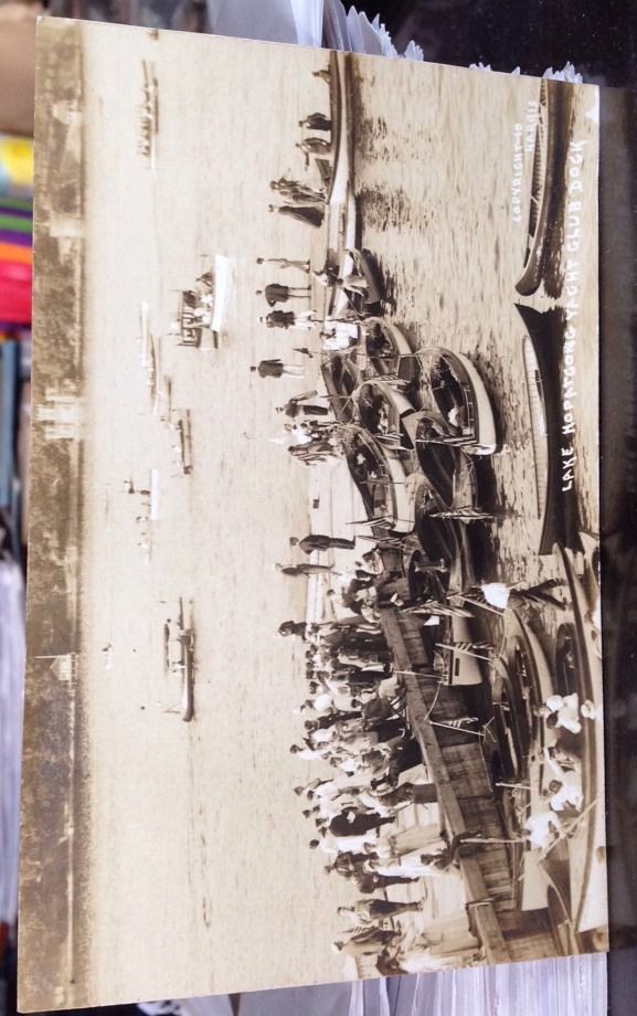 Lake Hopatcong - Dock at the Yacht Club - c 1910