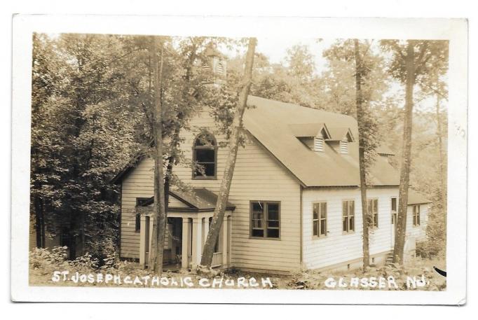 Lake Hopatcong - Hopatcong - Glasser - Saint Josephs Roman  Catholic Church - c 1910 or so