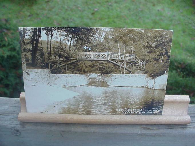 Lake Hopatcong - Indian Island Bridge - 1911