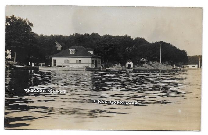 Lake Hopatcong - Raccoon Island - c 1910 copy