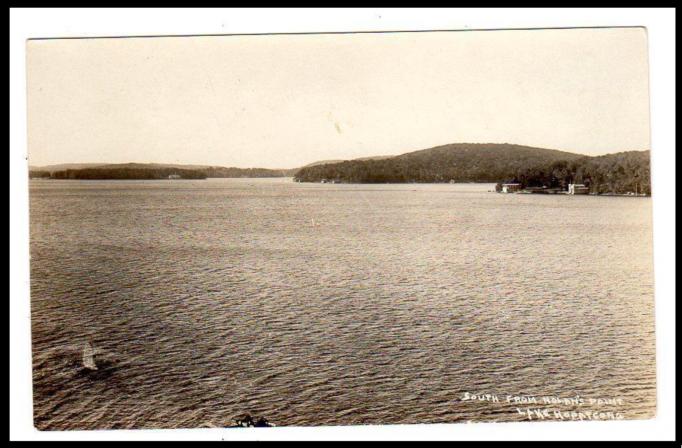 Lake Hopatcong - Sussex County - The view South from Nolans Point