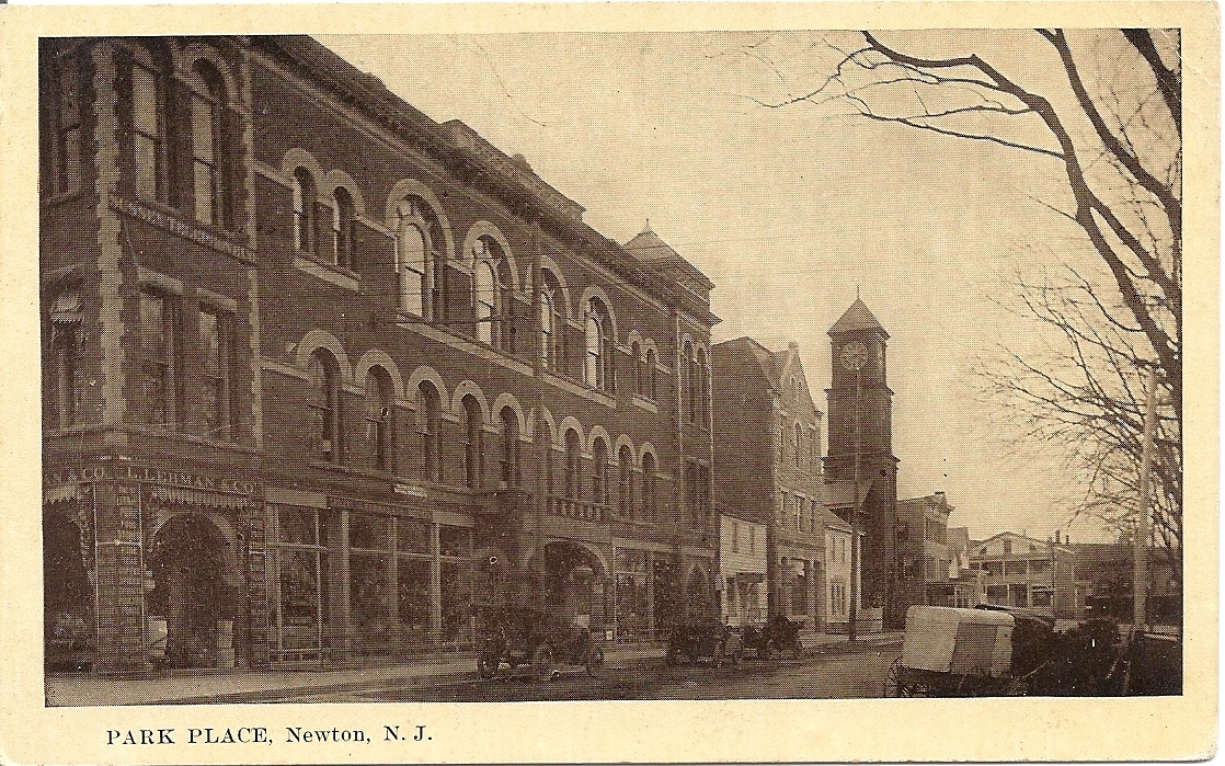 Newton - Park Place - c 1910