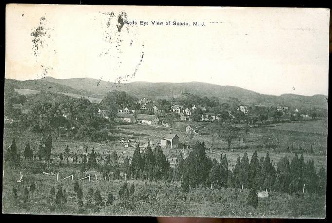 Sparta - A birds eye view  -c 1910