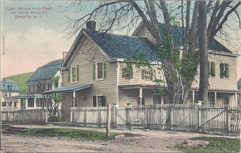 Sparta - The Post Office and part of Main Street