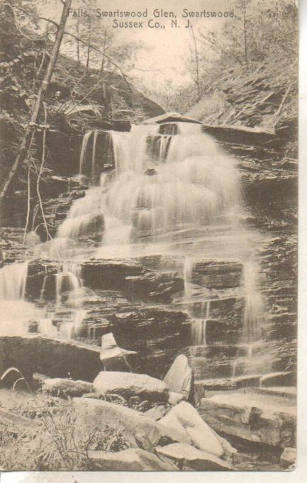 Swartswood - Swartswood Glen Falls - 1908