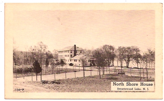 Swartswood Lake - A distant view of the North Shore House