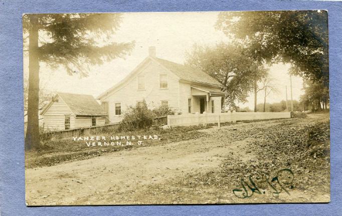 Vernon - Sussex County - Yanzer Homestead - 1906