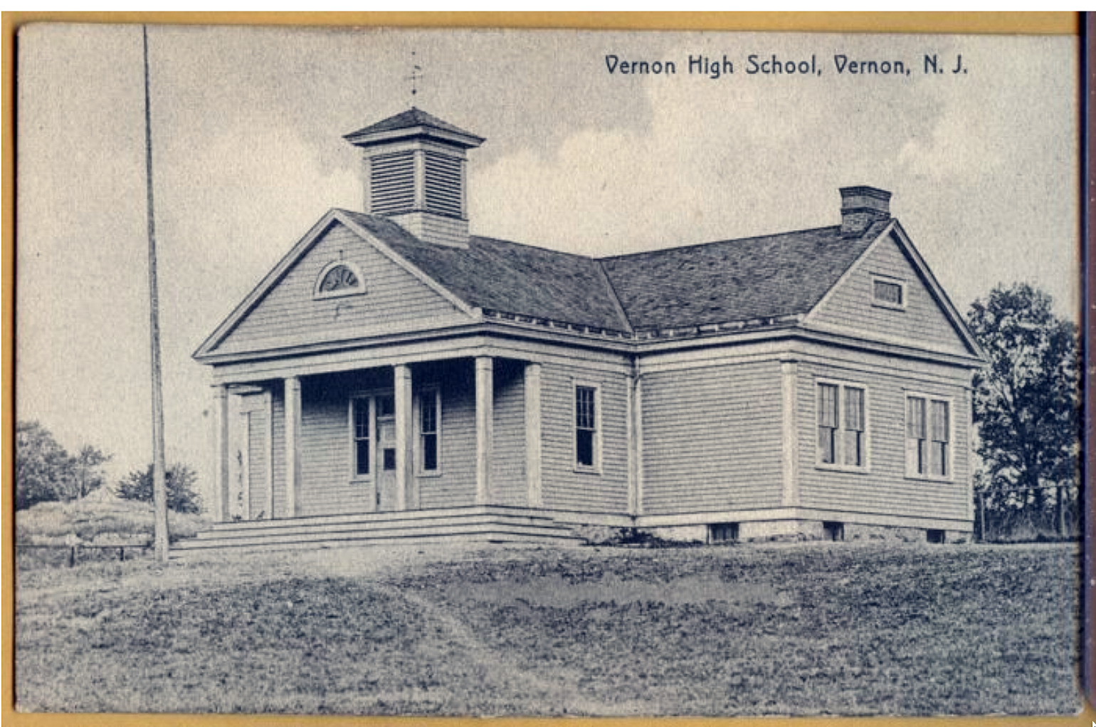 Vernon - The High School - 1910